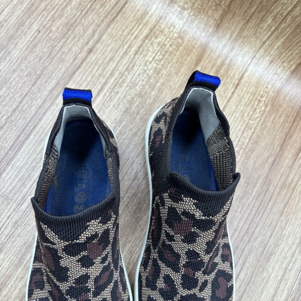 Rothy’s Women Chelsea Boot Sneaker Size 8 Wildcat Knit Pull On Shoe‎ Bootie Flat - Picture 9 of 9